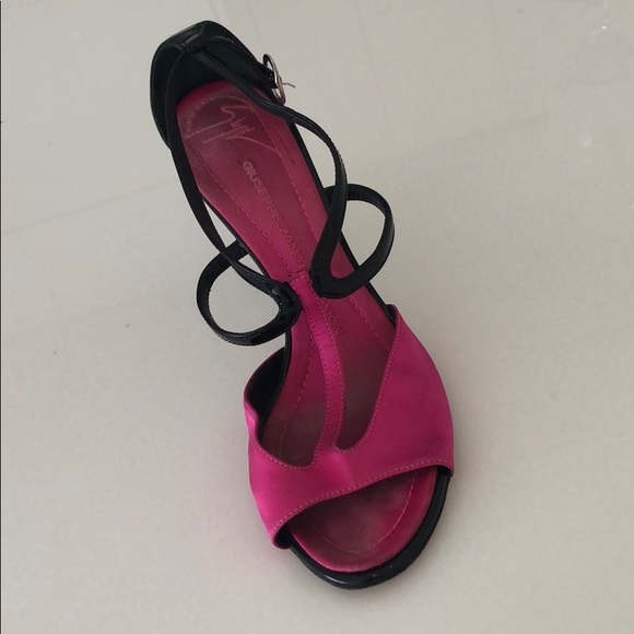 Runway sample Giuseppe Zanotti hot pink/black - 37 - Picture 5 of 5